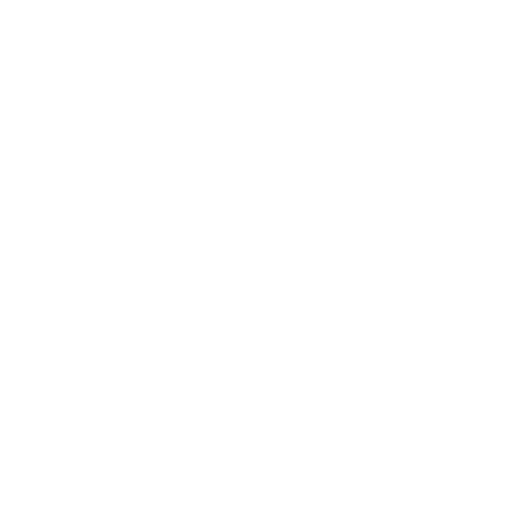 Logo Facebook de color blanco con fondo transparente
