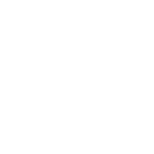 Logo Twitter de color blanco con fondo transparente
